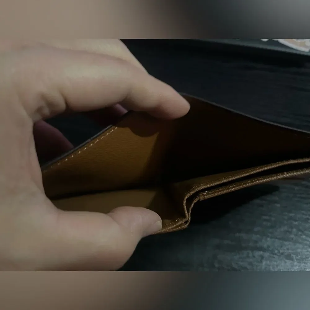 Brown Monogram Wallet / Card Holder for